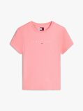Ροζ Essential Slim T-Shirt Με Λογότυπο  Γυναίκες