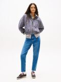 Denim Mom Ultra High Rise Straight Tapered Jeans  Women
