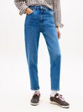 Denim Mom Ultra High Rise Straight Tapered Jeans  Women