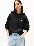 Μαύρο Hoody Σε Boxy Γραμμή  Γυναίκες