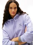 Μωβ Hoody Σε Boxy Γραμμή  Γυναίκες