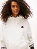 Μπεζ Hoody Σε Boxy Γραμμή  Γυναίκες