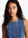Denim Sparkle Denim Bodycon Mini Dress  Women