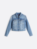 Denim Denim Trucker Τζάκετ Σε Στενή γραμμή  Γυναίκες