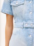 Denim Button-Down Denim Mini Dress  Women