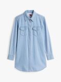 Denim Μίνι Denim Φόρεμα Σε Στιλ Πουκαμίσας  Γυναίκες