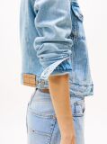 Denim Faded Regular Denim Trucker Jacket  Women