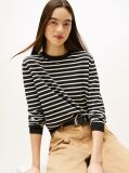 Multi Flag Embroidery Crew Neck Jumper  Women
