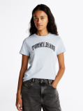 Blue Floral Logo T-Shirt  Women