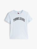 Blue Floral Logo T-Shirt  Women