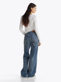 Denim Mia Άνετο Τζιν Με Κανονική Μέση Και Ξεθωριασμένο Εφέ  Γυναίκες
