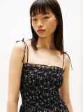 Multi Floral Print Chiffon Wrap Maxi Dress  Women