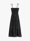 Multi Floral Print Chiffon Wrap Maxi Dress  Women