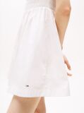 Beige Halterneck Fit And Flare Mini Dress  Women