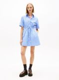Multi Stripe Relaxed Mini Shirt Dress  Women