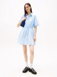Multi Stripe Relaxed Mini Shirt Dress  Women