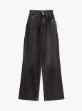 Denim Claire Black Wide Leg Jeans  Women