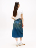 Denim Claire Utility Denim Midi Skirt  Women