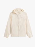 Beige Water Resistant Slim Windbreaker  Women