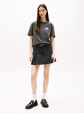 Black Relaxed Neon T-Shirt  Women