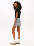 Black Graphic Slim T-Shirt  Women