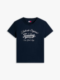 Blue Regular Essential Logo Tee  Women