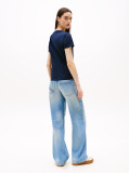 Blue Regular Essential Logo Tee  Women