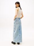 Denim Claire Straight Denim Maxi Skirt  Women