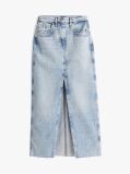 Denim Claire Straight Denim Maxi Skirt  Women