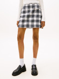 Μπεζ Ψηλόμεση Flannel Μίνι Φούστα Σε Α Γραμμή  Γυναίκες