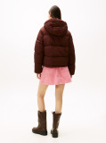 Brown Water Repellent Ripstop Hooded Puffer Jacket  Women