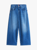 Denim Charlie Mid Rise Loose Wide Leg Jeans  Women