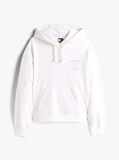 Άσπρο Western Hoodie Σε Boxy Γραμμή  Γυναίκες