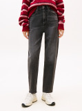 Denim Ψηλόμεσο Mom Τζιν Σε Tapered Γραμμή  Γυναίκες