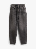 Denim Ψηλόμεσο Mom Τζιν Σε Tapered Γραμμή  Γυναίκες