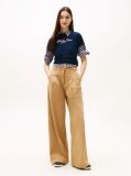Μπλε Essential Ριμπ T-Shirt Σε Slim Γραμμή  Γυναίκες