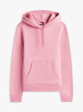Ροζ Fleece Hoody Με Λογότυπο  Γυναίκες