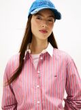 Multi Relaxed Fit Cropped Poplin Shirt  Women