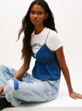 Denim Slim Τοπ Με Λαιμόκοψη V Και Λεπτές Τιράντες  Γυναίκες