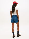Denim Chambray Loose Shorts  Women