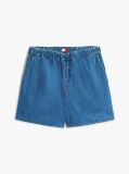 Denim Chambray Loose Shorts  Women