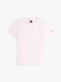 Ροζ T-Shirt Με Λογότυπο Και Κλασική Λαιμόκοψη  Γυναίκες