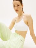 Green Loose Linen Blend Drawstring Trousers  Women
