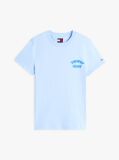 Blue Bubble Logo Crew Neck T-Shirt  Women