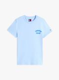 Blue Bubble Logo Crew Neck T-Shirt  Women
