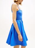 Blue Spaghetti Strap Extra Slim Mini Dress  Women
