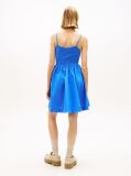 Blue Spaghetti Strap Extra Slim Mini Dress  Women