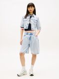 Denim Cropped Denim Τζάκετ  Γυναίκες