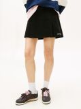 Black Pleated Mini Skirt  Women