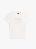 White Tonal Tommy Flag T-Shirt  Women